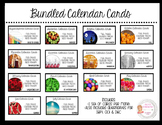 YEAR BUNDLE - Calendar Cards/Numbers - Real Photos