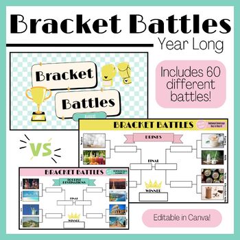 Preview of YEAR LONG Bracket Battles | Bracket Battle Brain Breaks