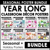 Decorative Classroom Poster BUNDLE | SEASONAL & HOLIDAY Bu