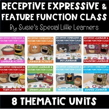 Preview of FEATURE FUNCTION CLASS EARLY CHILDHOOD SPECIAL ED & SPEECH