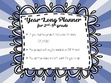 YEAR LONG PLANNER 4 2nd-5th PDF