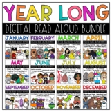 YEAR LONG Read Aloud DIGITAL Bundle for Google Classroom™ 