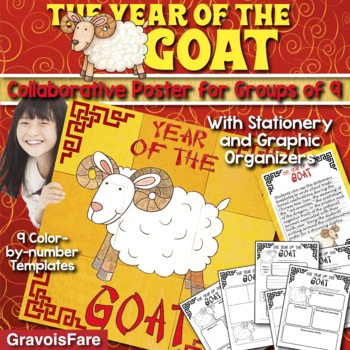 Preview of YEAR OF THE GOAT Collaborative Poster: Chinese New Year 2027 Activity and Craft