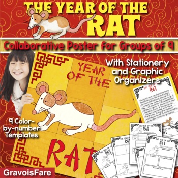 Preview of YEAR OF THE RAT Collaborative Poster: Chinese New Year 2032 Activity and Craft