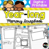 YEAR-long Scrapbook with End-of-Year Memory Book