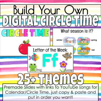 Preview of YEARLONG DIGITAL CIRCLE TIME 