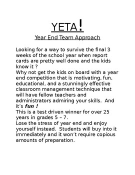 Preview of YETA !