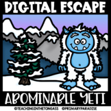 Yeti Escape Room Math & ELA Digital Activities