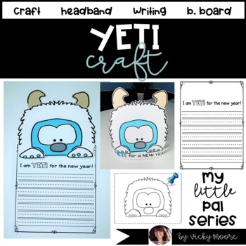 Preview of YETI writing craft | YETI headband | YETI new year