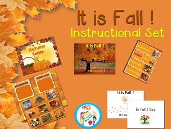 Preview of It is Fall!  Instructional Materials Set
