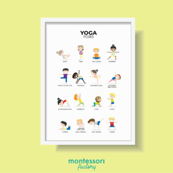 Buy Yoga Stretch Chart - 6 Yoga Posture Pose Stretches for Back Pain Wall  Chart - (18X24 inch hi gloss Yoga Fitness Training Workout for Home Gym  Workouts) Online at desertcartINDIA
