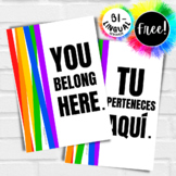 YOU BELONG HERE | Poster