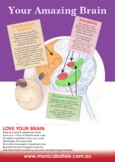 YOUR AMAZING BRAIN poster. Social Emotional, Creative, Cha