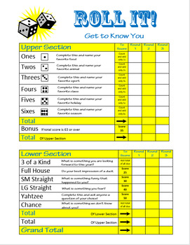 Roll It! Get To Know