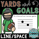 Yards and Goals (Line/Space) an Interactive Music Concept 