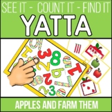 Yatta-Numbers and Counting for September Apples and Farm Theme
