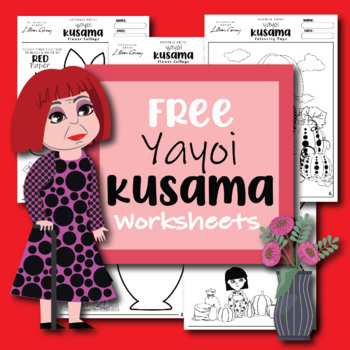 Preview of Yayoi Kusama Art Project Free Printout