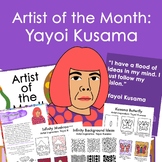 Yayoi Kusama Inspired Artist of the Month Bulletin Board D