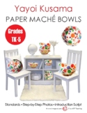 Yayoi Kusama: Paper Mache Bowls Art Lesson for Kids