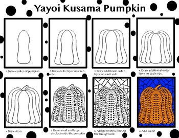 Download Yayoi Kusama Pumpkin Art Lesson by ShoshyArt | Teachers ...
