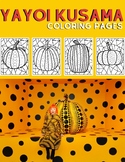 Yayoi Kusama Pumpkins Coloring Pages - Halloween - Fall - 