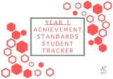 Year 1 Achievement Standard Student Tracker