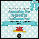Year 1 Australian Curriculum Maths Assessment Measurement 