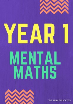 Preview of Year 1 Daily Revision Mental Maths Book