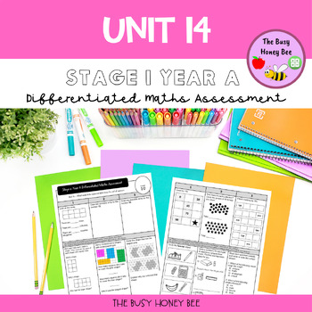 Preview of Stage 1 Year A Differentiated Maths Assessment Unit 14