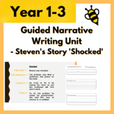 Guided Narrative Writing - Graphic Organisers & Example St