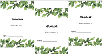 Preview of Year 1 - Jolly Grammar Booklet - Bundle - Whole Year