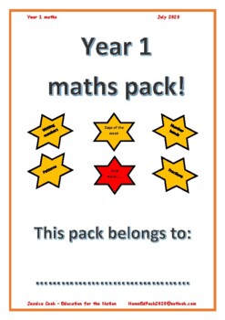 Preview of Year 1 / Kindergarten Maths pack