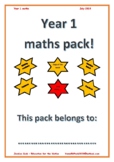 Year 1 / Kindergarten Maths pack