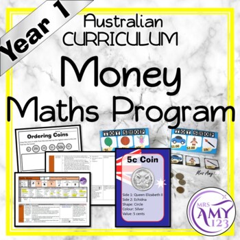 Preview of Year 1 Money Australian Curriculum Maths Program