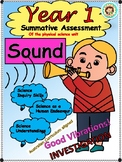 Year 1 Summative Assessment of the Physical Science Unit: Sound