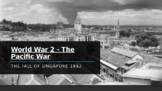 Year 10 Australian History - World War 2 The Fall of Singapore