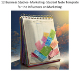 Year 12 Business Studies- Marketing- Student Note Template