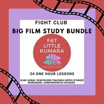 Preview of Year 13 Fight Club Film Study big bundle (NZ/UK/AUS)