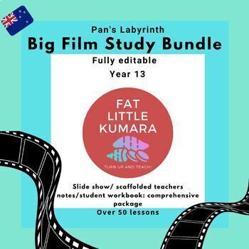 Preview of Year 13 Pan's Labyrinth film study bundle (NZ/UK/AUS)
