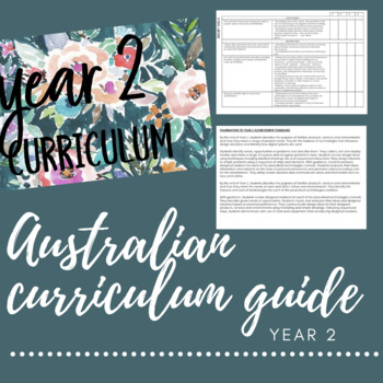 Preview of Year 2 Curriculum Booklet