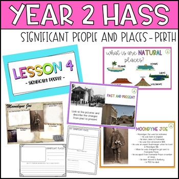 Preview of Year 2 HASS - Significant people and places - WA