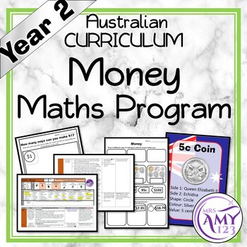 Preview of Year 2 Money Australian Curriculum Maths Program