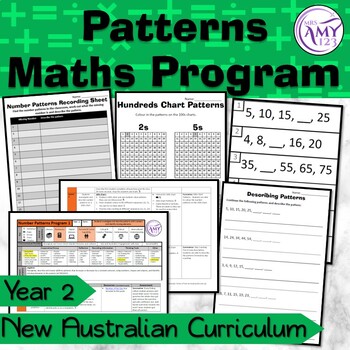 Preview of Year 2 Number Patterns Australian Curriculum Maths Program