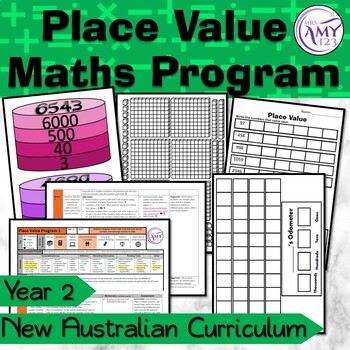 Preview of Year 2 Place Value Australian Curriculum Maths Program