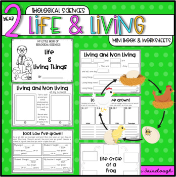 year 2 science living things mini books and worksheets by lauren fairclough