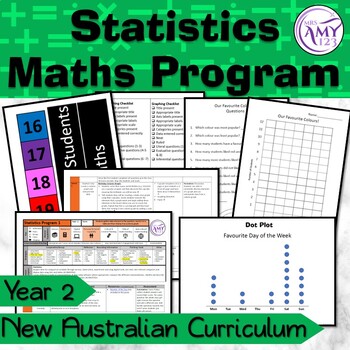 Preview of Year 2 Statistics Australian Curriculum Maths Program