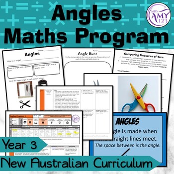 Preview of Year 3 Angles Australian Curriculum Maths Program