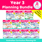 Year 3 Australian Curriculum Planning Bundle