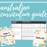 Year 3 Curriculum Guide - Version 9.0 Australian Curriculum