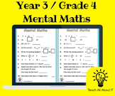 Year 3 / Grade 4 Mental Maths Quiz